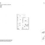 Grandeur Park floor plan 1b