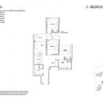 Grandeur Park floor plan 2b+s