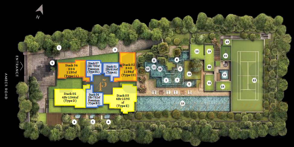 Amber-45-site-plan-with-sizes