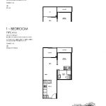 Daintree Residence Floor Plan 1 bedroom