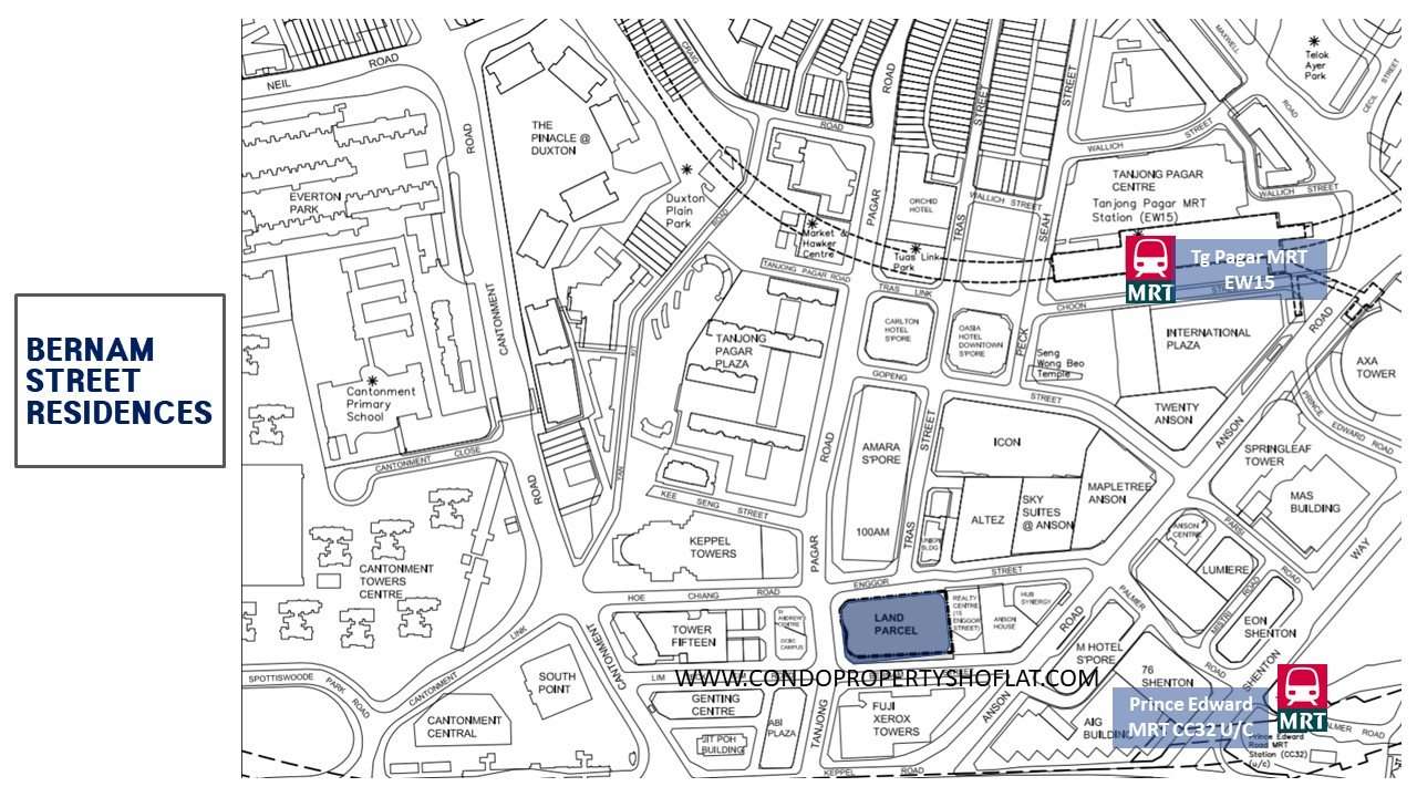 Bernam-street-location-map-singapore Bernam-street-location-map-singapore