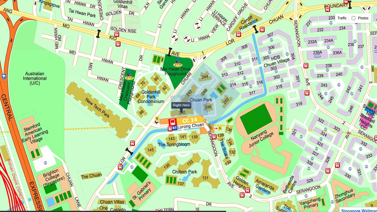 Chuan-Park-Location-Map